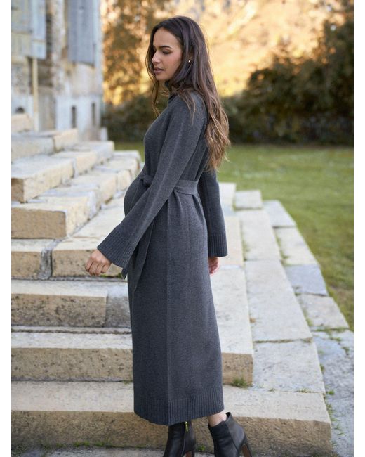 Seraphine Multicolor Maternity Knit Dress