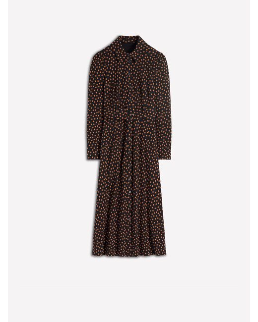 Boden Brown Anita Long Sleeve Shirt Dress