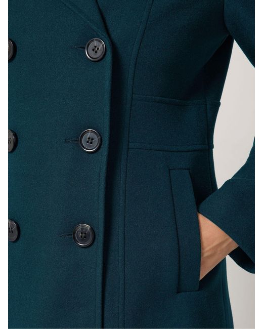 M Com Green Tailored Coat