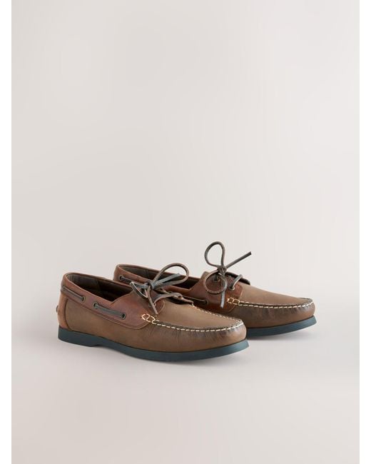 Next Bootsschuhe Aus Leder in Brown für Herren