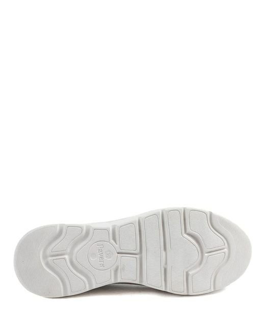 Pavers Gray Wide Fit Memory Foam Sporty Shoes