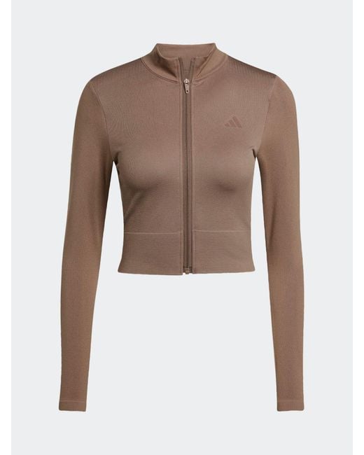Adidas Brown We Knit Jacket