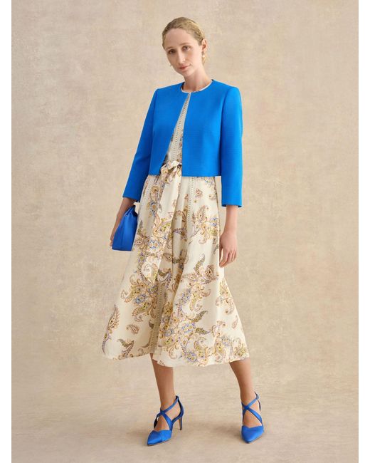 Hobbs Blue Elize Jacket