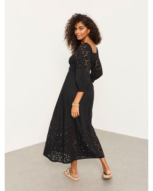 FatFace Black Fatface Adele Midi Dress