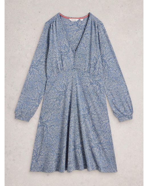 White Stuff Meg Jersey Dress in Blue | Lyst Australia White Stuff Meg Jersey Dress in Blue | Lyst Australia