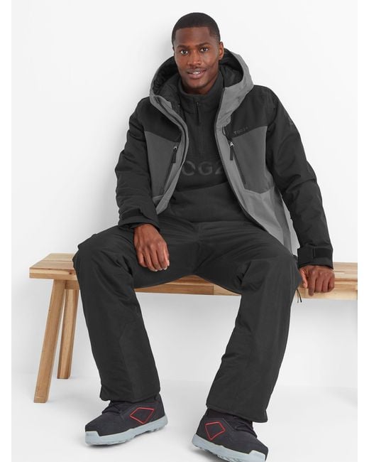 TOG24 Black Nitehawk Ski Jacket for men