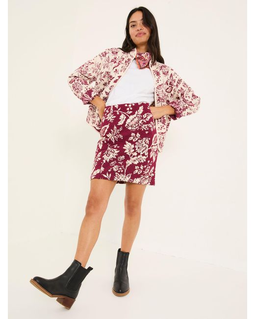 FatFace Pink Fatface Jennie Skirt