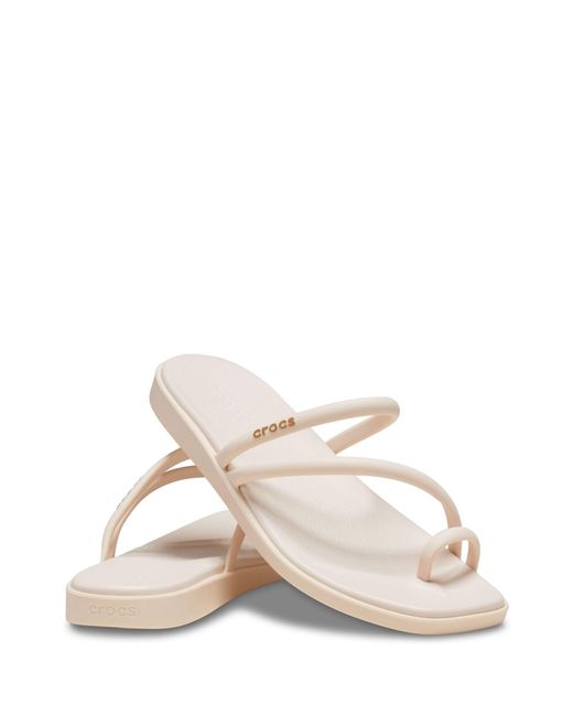 CROCSTM Natural Miami Toe Loop Sandals