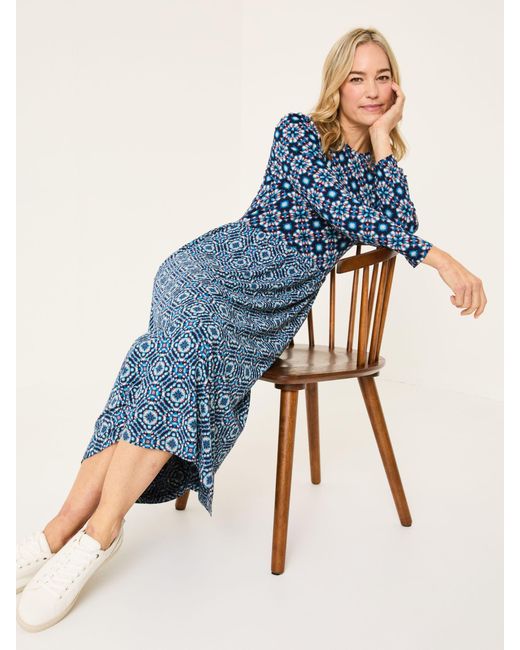 fatface jersey dress Buy FatFace Nora Navy Cherries Jersey Dress from Next USA