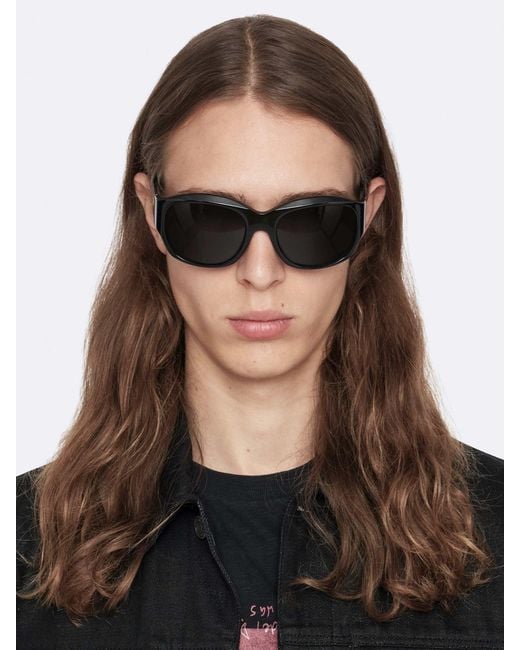 AllSaints Black Allsaints Fitted Trucker Jacket for men
