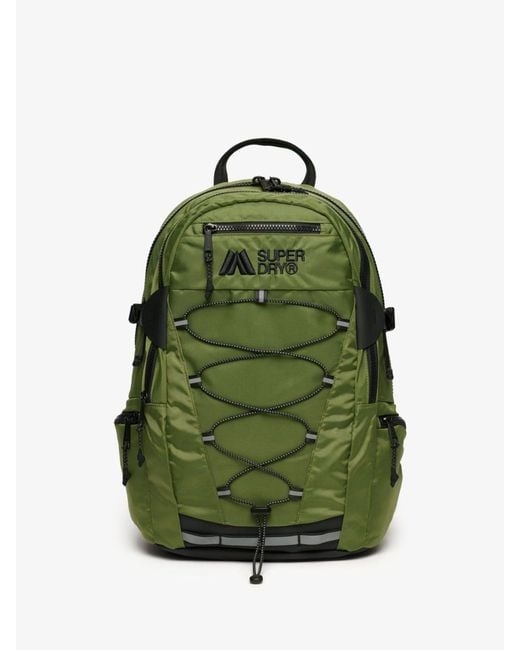 Superdry Green Outdoor Logo Backpack