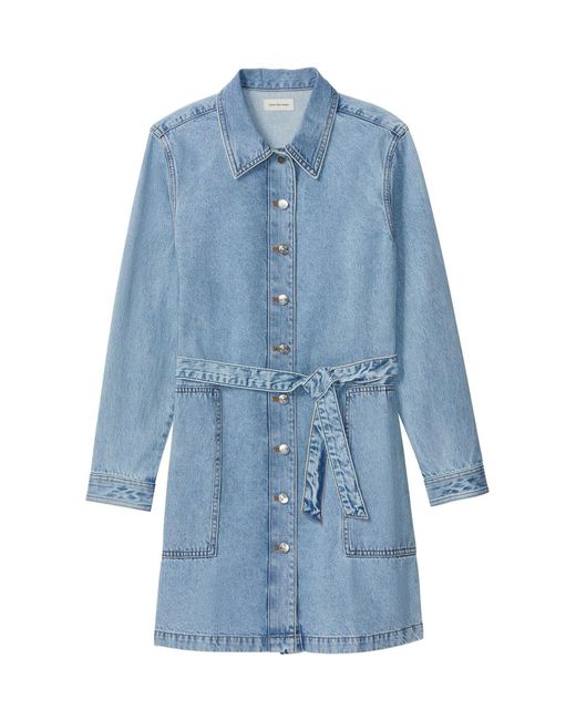 calvin klein blue shirt dress Calvin Klein Performance Slim Fit Dress Shirt main image 1