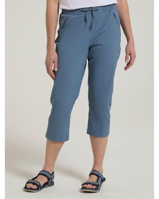 Mountain Warehouse Blue Light Explorer Quick Drying Capri