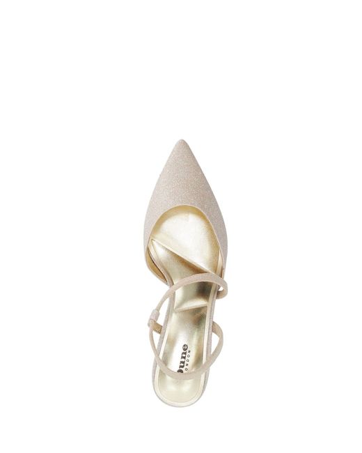 Dune White Charming Lederpumps
