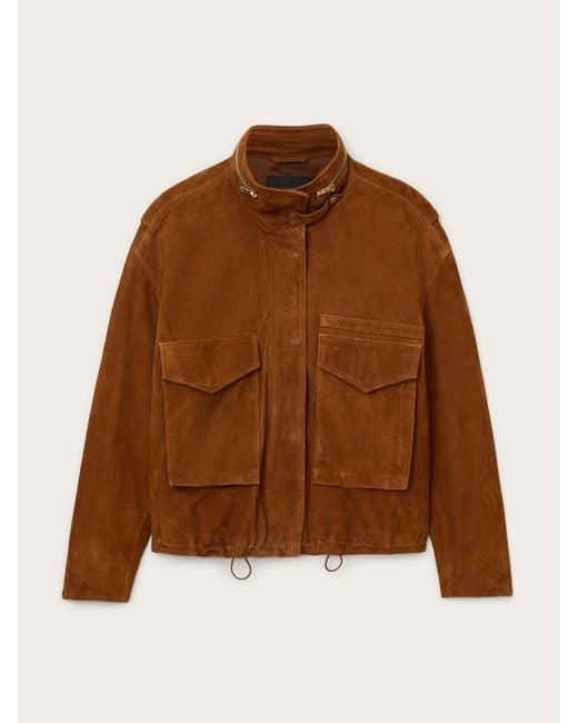 AllSaints Brown Allsaints Clay Jacket