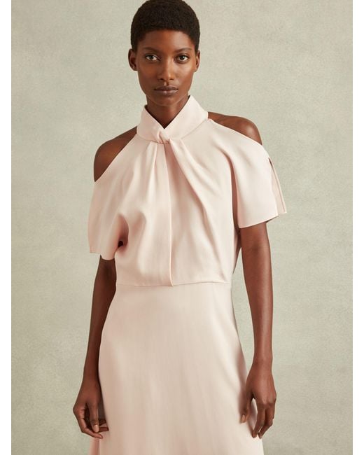 【海外限定】REISSドレス☆Faye Twist Cut-Out Midi Dress 海外限定】REISSドレス☆Faye Twist Cut-Out Midi Dress (REISS