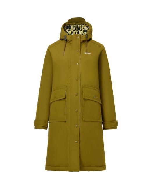 Regatta Green Orla Long Length Waterproof Jacket