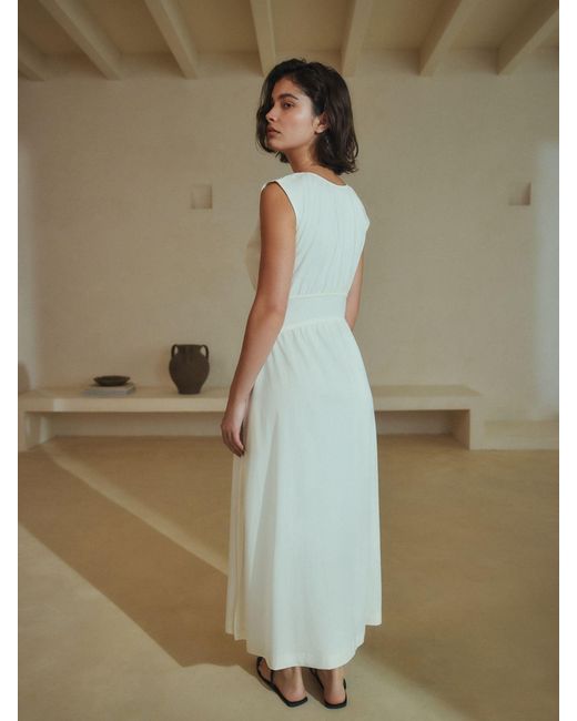 Next White Midi Dress