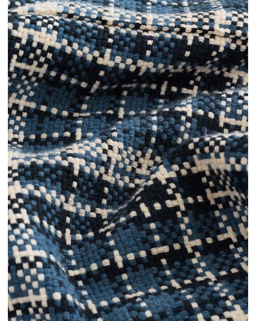 Next Blue Check Shacket for men