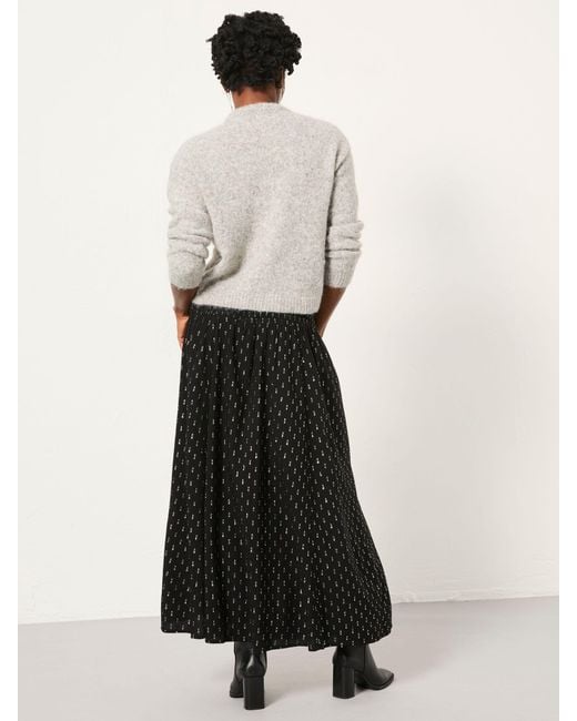 FatFace Black Fatface Harper Midi Skirt