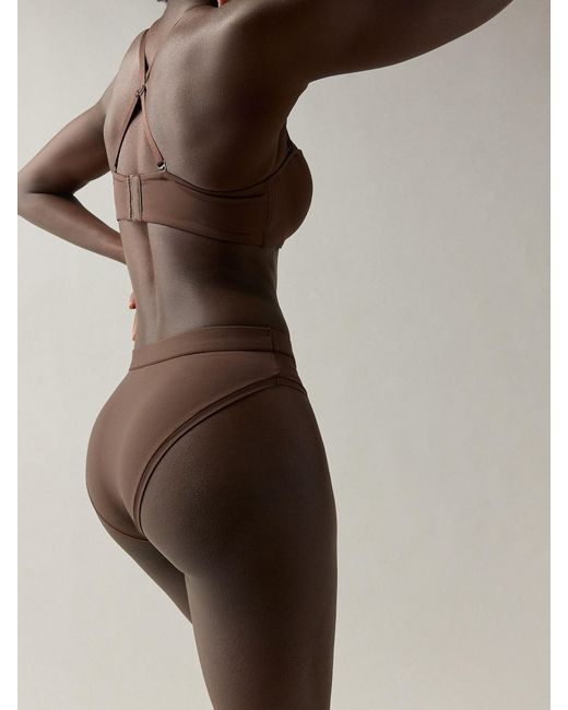 Self Brown Midi Knickers
