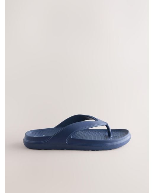 Next Blue Eva Flip Flops for men