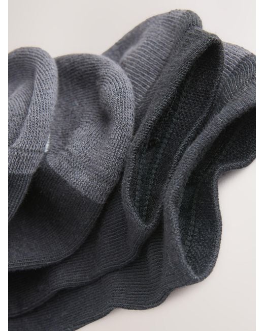 Next Black Cushioned Trainers Socks for men