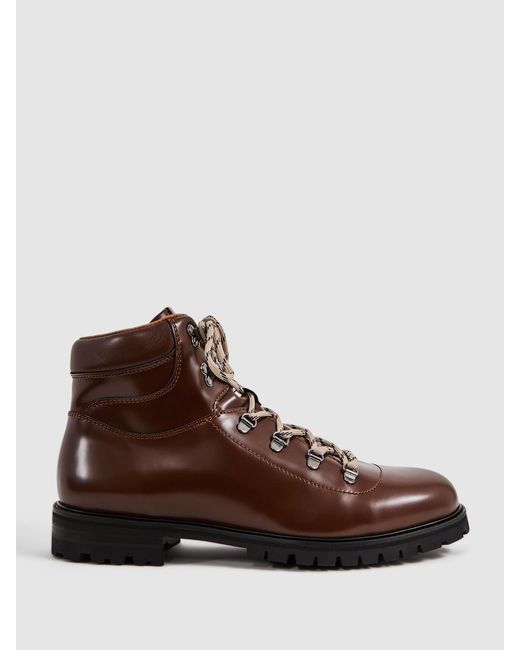 Reiss Ashdown Wanderstiefel Aus Nubukleder in Brown für Herren