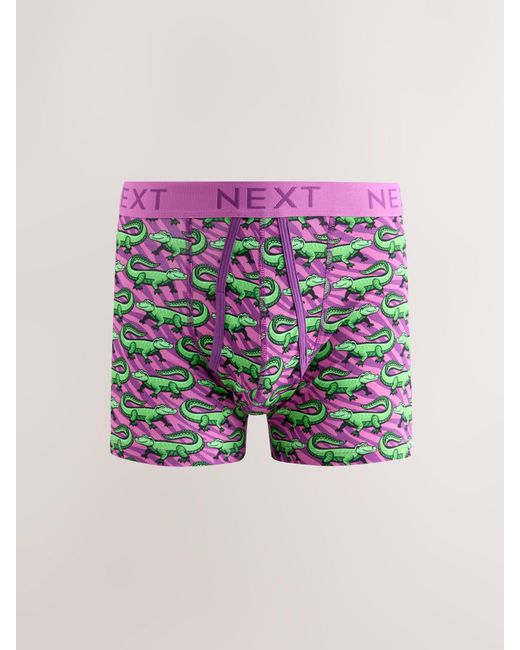 Next Multicolor A-Front Boxers 5 Pack for men