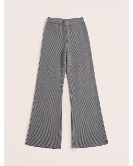 4th & Reckless Gray Bethanie Knit Trousers