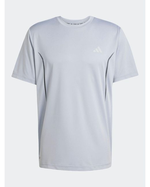 Adidas Blue Tech Apparel T-Shirt for men