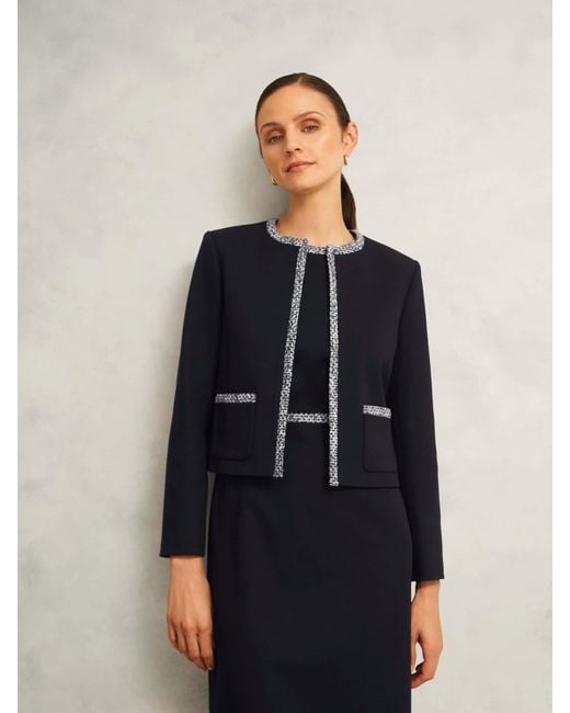Hobbs Blue Joyce Jacket