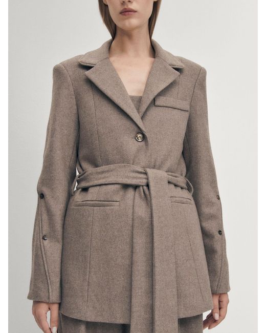 Alohas Natural Beth Taupe Blazer