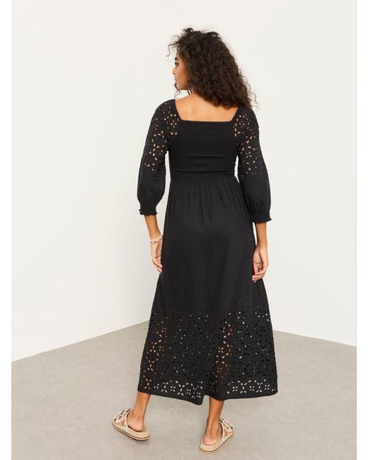 FatFace Black Fatface Adele Midi Dress