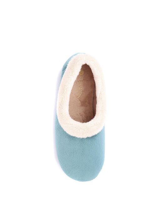 Pavers Blue Full Slippers