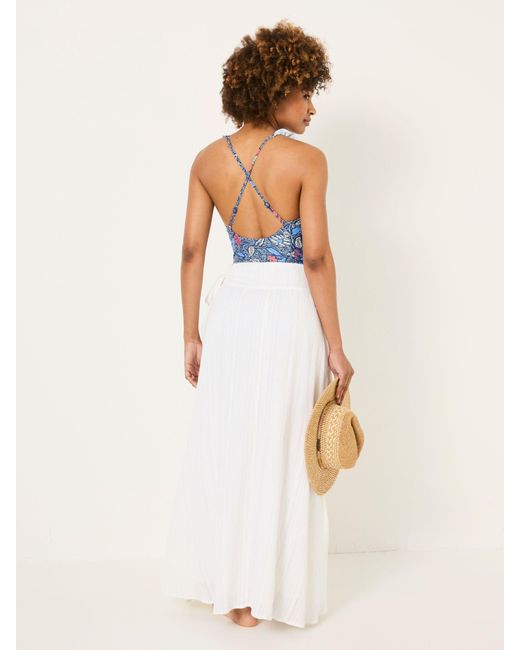 FatFace White Fatface Beachwear Wrap Skirt