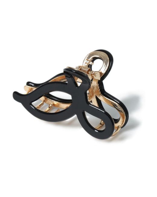 Aela Black Bow Hair Claw