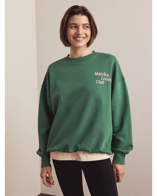 Next Green Hearts And Valentines Sweatshirt
