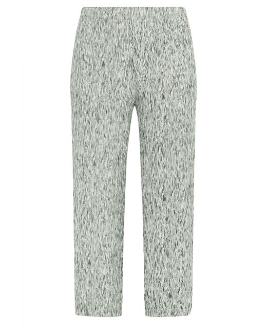 Yours Curve Gray Strukturierte Hose Mit Weitem Bein​​​​​​​