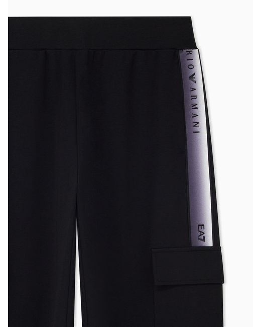 Armani Blue Regular-Fit Joggers