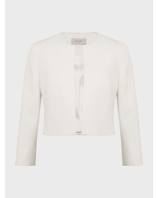 Hobbs White Elize Jacket