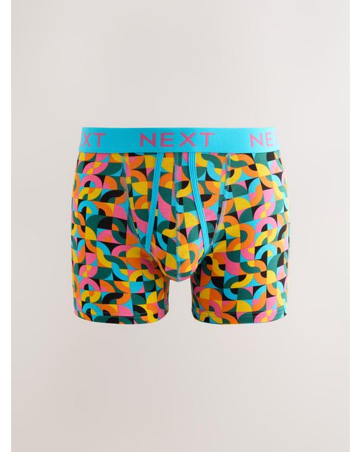 Next Blue A-Front Boxers 5 Pack for men