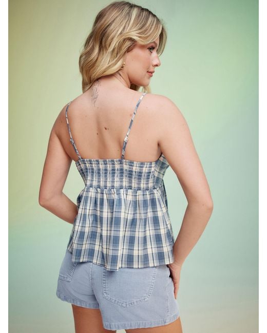 Next Blue V-Neck Cami Top
