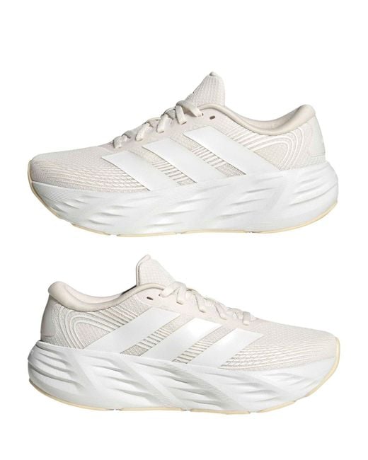 Adidas White Galaxy 8 Trainers