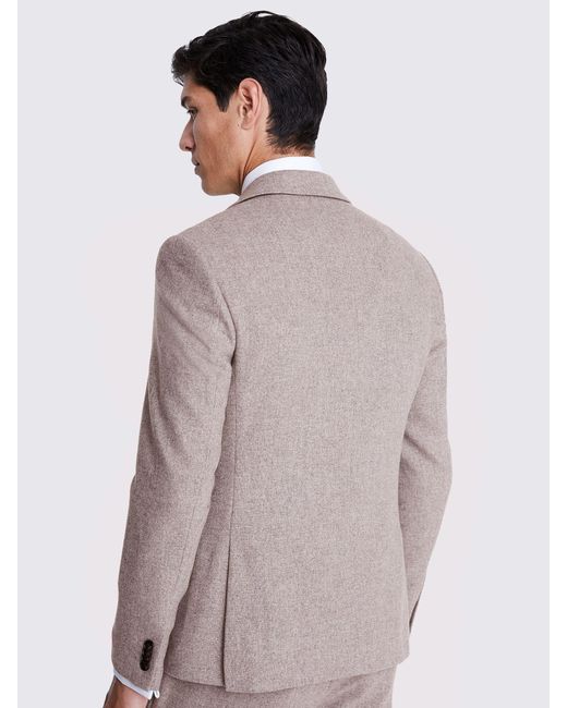 Moss Bros Anzugjacke Aus Donegal Tweed in Gray für Herren