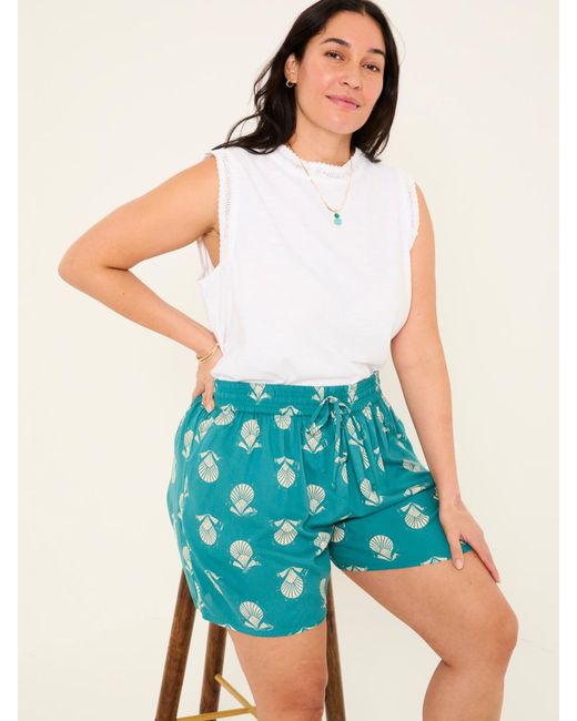 FatFace Blue Fatface Flippy Shorts