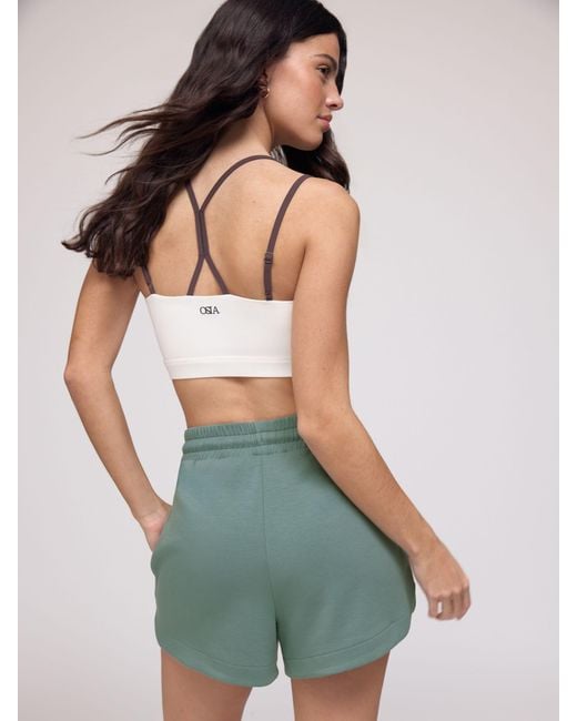 OSIA Women's Green Modal Shorts