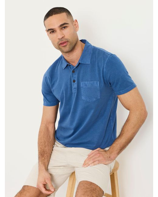 FatFace Blue Fatface Stoke Polo Shirt for men