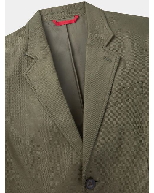 aubi Green Axholme Blazer for men