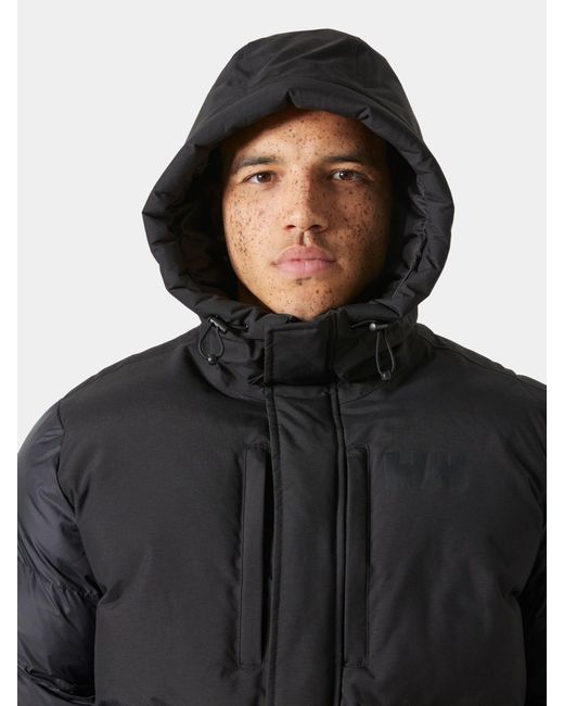 Helly Hansen Black Helly Hansen Active Puffy Long Jacket for men